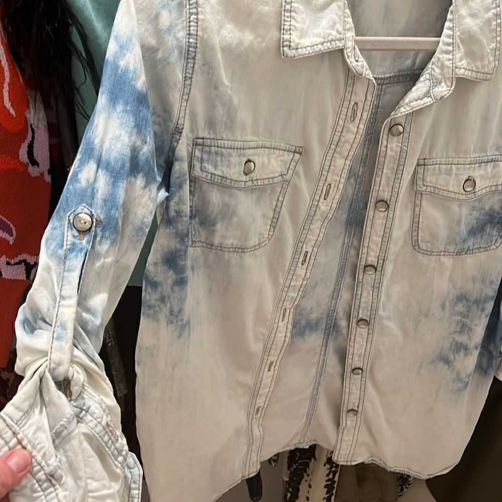 Life in progress denim blouse - Picture 3 of 4